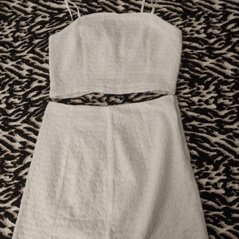 NEW AEROPOSTALE SET SKIRT WITH ZIPPER ON THE SIDE size S and TOP size M    NWO